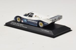 Porsche 962 IMSA #14 A. Holbert / D. Bell Mid-Ohio 500km 1986 Minichamps 1:43 400866514 Pressofusione — immagine 3 di 4