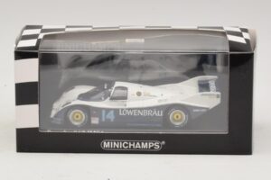 Porsche 962 IMSA #14 A. Holbert / D. Bell Mid-Ohio 500km 1986 Minichamps 1:43 400866514 Pressofusione — immagine 4 di 4