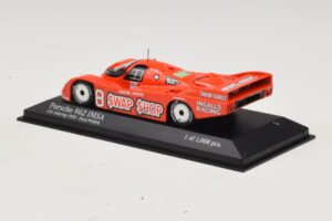 Porsche 962 IMSA #8 A.J. Foyt / B. Wollek 12 Hours of Sebring 1985 Minichamps 1:43 400856508 Pressofusione — immagine 3 di 4