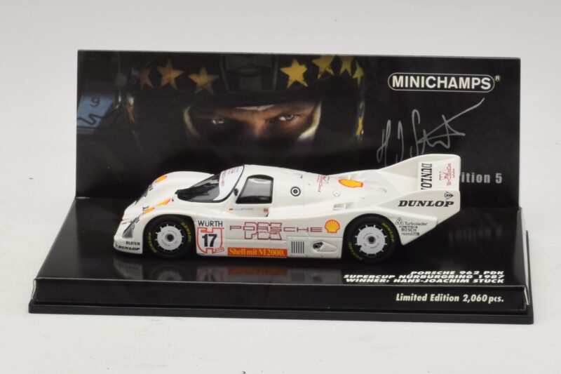 Porsche 962 PDK #17 H-J. Stuck Supercup Nurburgring 1987 Minichamps 1:43 444876817 Pressofusione