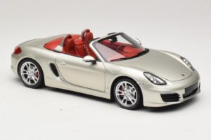 Porsche Boxster S 987 Grigio Metallizzato Minichamps 1:18 110062030 Pressofusione — immagine 6 di 8