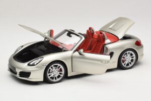 Porsche Boxster S 987 Grigio Metallizzato Minichamps 1:18 110062030 Pressofusione — immagine 2 di 8