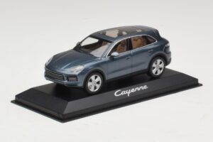Porsche Cayenne E3 Blue Metallic Minichamps 1:43 WAP0203110J Pressofusione — immagine 2 di 4