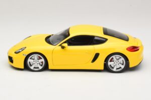 Porsche Cayman 981 Giallo Minichamps 1:18 110062220 Pressofusione — immagine 4 di 8