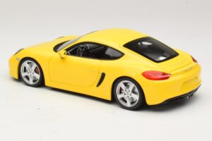 Porsche Cayman 981 Giallo Minichamps 1:18 110062220 Pressofusione — immagine 7 di 8