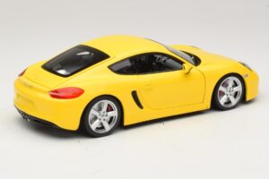 Porsche Cayman 981 Giallo Minichamps 1:18 110062220 Pressofusione — immagine 3 di 8