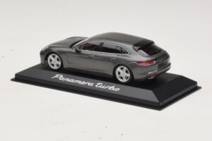 Porsche Panamera 971 Turbo Grigio Metallizzato Minichamps 1:43 WAP0207610H Pressofusione — immagine 3 di 4