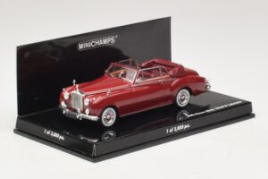 Rolls-Royce Silver Cloud II Cabriolet Rosso Minichamps 1:43 436134930 Pressofusione — immagine 2 di 4