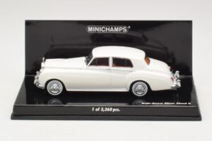 Rolls-Royce Silver Cloud II Bianco Minichamps 1:43 436134900 Pressofusione