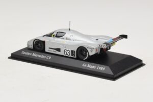 Sauber Mercedes C9 #63 J. Mass / M. Reuter / S. Dickens Winners 24 Hours of Le Mans 1989 Minichamps 1:43 B66041033 Pressofusi — immagine 3 di 5