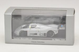 Sauber Mercedes C9 #63 J. Mass / M. Reuter / S. Dickens Winners 24 Hours of Le Mans 1989 Minichamps 1:43 B66041033 Pressofusi — immagine 5 di 5