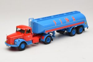 Scania L110S Tanksattelzug FINA Minichamps 1:43 499126970 Pressofusione