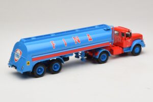 Scania L110S Tanksattelzug FINA Minichamps 1:43 499126970 Pressofusione — immagine 2 di 6