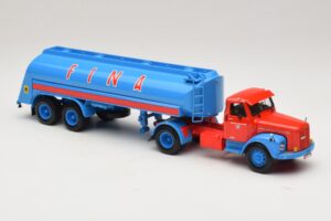 Scania L110S Tanksattelzug FINA Minichamps 1:43 499126970 Pressofusione — immagine 4 di 6