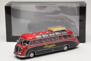 Setra S8 Reisegluck Minichamps 1:43 439030089 Pressofusione — immagine 6 di 6