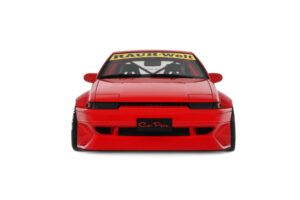 Toyota Sprinter Trueno AE86 Widebody Rosso Corsa Otto 1:18 OT1278 Resina — immagine 4 di 5