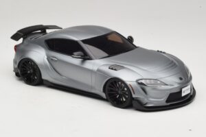 Toyota Supra A90 Prior Design Matt Silver GT Spirit 1:18 GT343 Resina