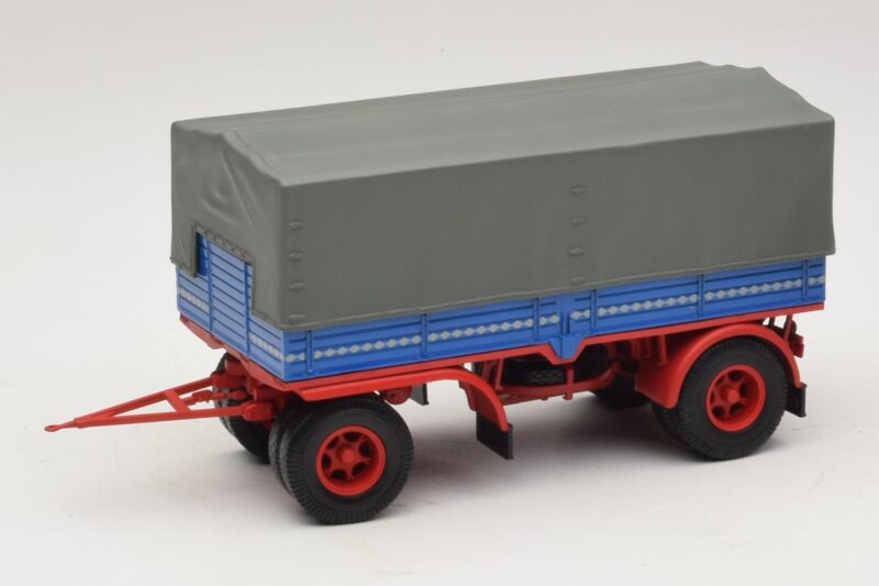 Rimorchio per Camion Blu Rosso Minichamps 1:43 439159092 Pressofusione