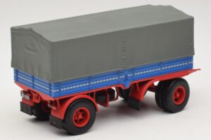 Rimorchio per Camion Blu Rosso Minichamps 1:43 439159092 Pressofusione — immagine 2 di 6