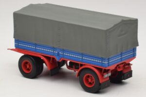 Rimorchio per Camion Blu Rosso Minichamps 1:43 439159092 Pressofusione — immagine 5 di 6