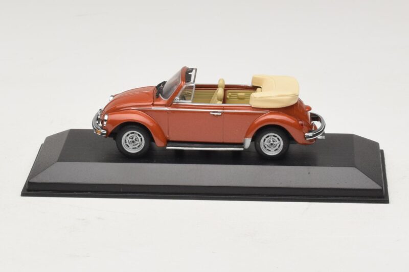 Volkswagen 1200 Cabriolet Hebmuller Rosso Minichamps 1:43 430052032 Pressofusione