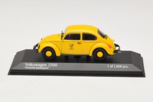 Volkswagen 1200 Deutsche Bundespost Minichamps 1:43 400057197 Pressofusione