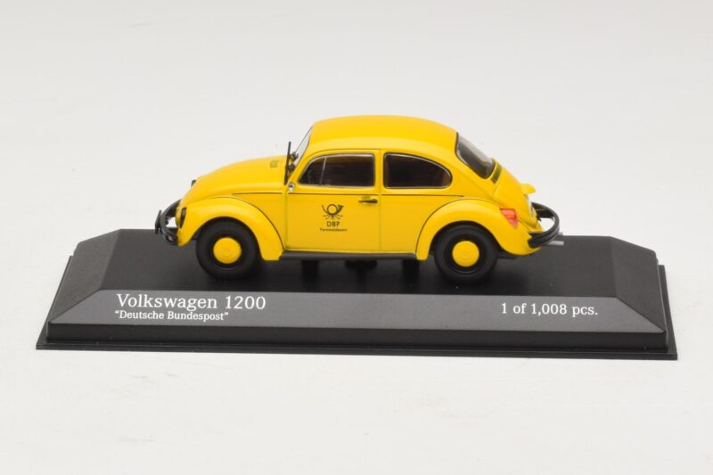 Volkswagen 1200 Deutsche Bundespost Minichamps 1:43 400057197 Pressofusione