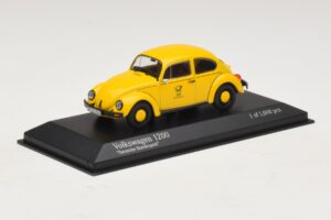 Volkswagen 1200 Deutsche Bundespost Minichamps 1:43 400057197 Pressofusione — immagine 2 di 4