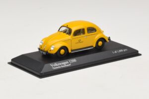 Volkswagen 1200 Export Deutsche Bundespost Minichamps 1:43 431051292 Pressofusione — immagine 2 di 4