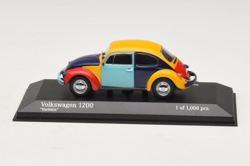 Volkswagen 1200 Harlekin Minichamps 1:43 Volkswagen 1200 Harlekin Minichamps 1:43 400057102 Pressofusione