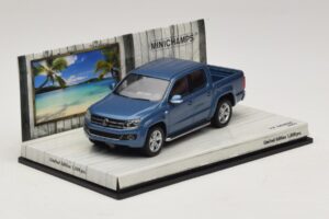 Volkswagen Amarok Blu Metallizzato Minichamps 1:43 436058362 Pressofusione — immagine 2 di 5