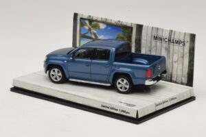 Volkswagen Amarok Blu Metallizzato Minichamps 1:43 436058362 Pressofusione — immagine 3 di 5