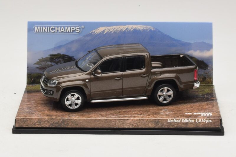 Volkswagen Amarok Marrone Metallizzato Minichamps 1:43 436058361 Pressofusione