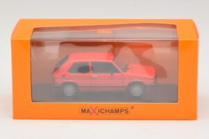 Volkswagen Golf GTI Mk1 Rosso Maxichamps 1:43 940055170 Pressofusione — immagine 4 di 4