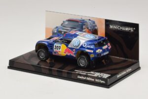 Volkswagen Race Touareg Red Bull #307 B. Saby / M. Perin Dakar Rally 2005 Minichamps 1:43 436055307 Pressofusione — immagine 3 di 5