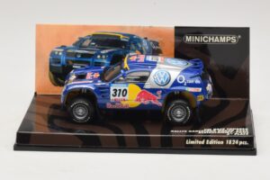 Volkswagen Race Touareg Red Bull #310 J. Kleinschmidt / F. Pons Dakar Rally 2005 Minichamps 1:43 436055310 Pressofusione