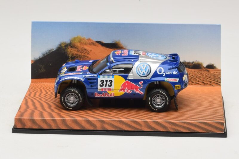 Volkswagen Race Touareg Red Bull #313 Edizione Concessionari 2005 Minichamps 1:43 7LO099400PD313 Pressofusione