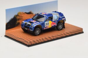 Volkswagen Race Touareg Red Bull #313 Edizione Concessionari 2005 Minichamps 1:43 7LO099400PD313 Pressofusione — immagine 2 di 5