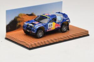Volkswagen Race Touareg Red Bull #317 Edizione Concessionari 2005 Minichamps 1:43 7LO099400PD317 Pressofusione — immagine 2 di 5