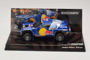 Volkswagen Race Touareg Red Bull Presentation Essen Motor Show 2004 Minichamps 1:43 436045300 Pressofusione
