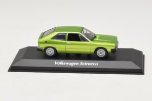 Volkswagen Scirocco Mk1 Verde Metallizzato Maxichamps 1:43 940050420 Pressofusione