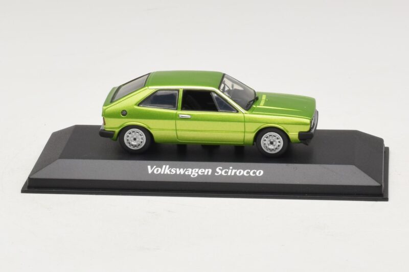Volkswagen Scirocco Mk1 Verde Metallizzato Maxichamps 1:43 940050420 Pressofusione