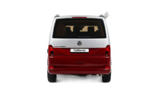 Volkswagen T6.1 California Ocean Tornado Red / Reflex Silver Otto 1:18 OT1342 Resina — immagine 5 di 5