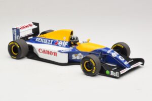 Williams Renault FW15C #0 D. Hill 1993 Minichamps 1:18 180930000 Pressofusione — immagine 4 di 7
