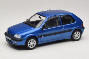 Citroën Saxo VTS Blu Grand Pavois Norev 1:18 Citroën Saxo VTS Blu Grand Pavois Norev 1:18 181830 Pressofusione