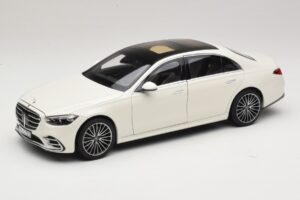 Mercedes Classe S W223 AMG Line Bianco Norev 1:18 183807 Pressofusione