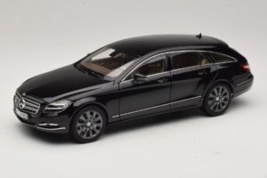 Mercedes CLS Shooting Brake X218 Nero ossidiana metallizzato Norev 1:18 183944 Pressofusione