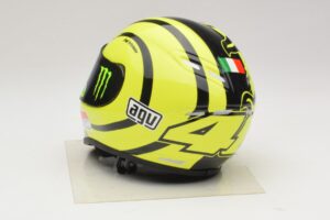 Casco AGV V. Rossi MotoGP Valencia Test 2009 Minichamps 1:2 327100066 Pressofusione — immagine 3 di 7