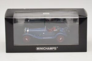 Alfa Romeo 6C 1750 G.S. Blu Minichamps 1:43 400120431 Pressofusione — immagine 5 di 5