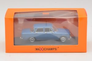 Alfa Romeo Giulia 1600 Blu Maxichamps 1:43 940120900 Pressofusione — immagine 5 di 5